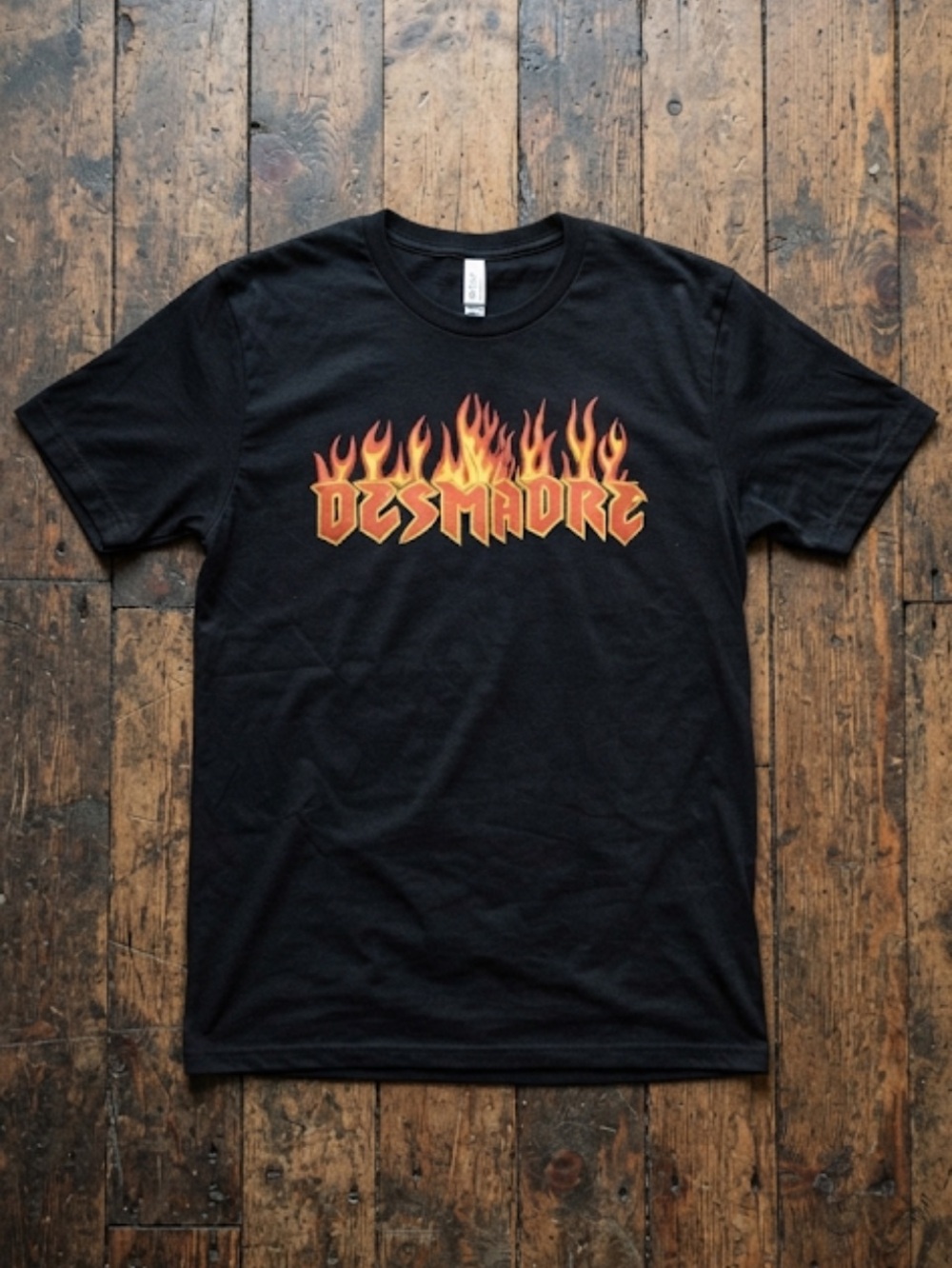 Desmadre Black Flame Graphic Tee